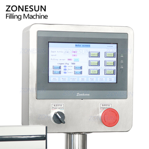 ZONESUN ZS-SV6HS automatique 6 tête bouteille en plastique Servo Piston pompe remplissage Lotion détergent à lessive savon liquide Machine de remplissage - Product Image 2