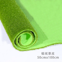 Micro-paysage intérieur/extérieur, plantes artificielles, verdure, gazon artificiel, tapis de décoration pour balcon, matière plastique