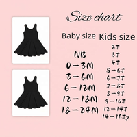 Robe Chic Noire Festonnée pour Filles DH ODM 2026 Style Mercredi Minimaliste Sans Manches Coupe Trapèze pour le Marché Américain, Canadien et Australien