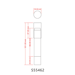 リップライナー容器スリムリップライナー包装空リップスティックペンチューブクレヨン化粧品包装プラスチックリップスティックペン - Product Image 4
