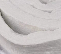 Fabricante 1350 ° Manta de Fibra Bio Cerámica Soluble con Lámina de Aluminio ISO/CE de 20 mm para Aislamiento de Hornos e Incineradores