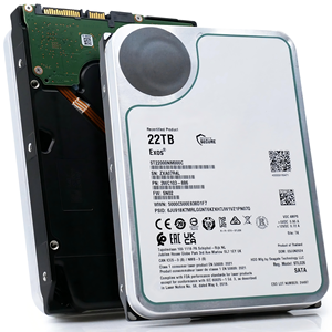 22TB Enterprise <b>Internal</b> <b>Hard</b> <b>Drive</b> 3.5 Inch SATA HDD Helium Sealed 7200RPM 512MB Cache for Server Storage ST22000NM000C HDD - Product Image 6