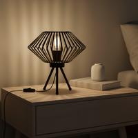 Lampe de table d'intérieur 2022 avec interrupteur, corps métallique 220V, style industriel décoratif, veilleuse chauffante pour maison, bureau, chambre à coucher