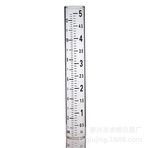 Seeking Excellence Glass Rain Gauge 20*140mm Premium Outdoor <b>Measurement</b> <b>Tool</b> - Product Image 5