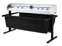 Cortador de película de protección de pintura de coche de 1,6 M, plotter de corte de cubierta de coche invisible PPF/TPU, software de datos de modelo de vehículo masivo incorporado
