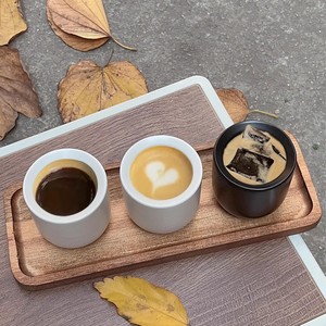 Tazza da Caffè Pour Scent 100 ml, Tazza Latte in Ceramica Spessa, <span class=keywords><strong>Set</strong></span> <span class=keywords><strong>Tazze</strong></span> Espresso Italiane, Tazza per Cold Brew - Product Image 2