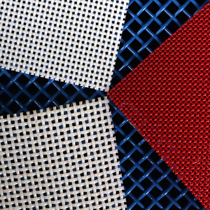 Gıda fabrikasında gıda işleme kurutma ve filtrasyon için özel boyut taşıyıcı bantlar 100% <span class=keywords><strong>Polyester</strong></span> kare filtre örgü - Product Image 4