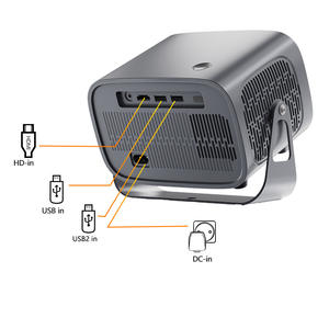 Projecteur de cinéma maison transfrontalier A10 HD Android 13 Portable Petit Mini pour les rassemblements familiaux Soirée cinéma - Product Image 2