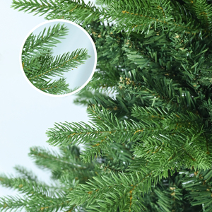 BFU 4ft Pre-illuminato albero di natale artificiale di alta qualità PE/PVC ibrido automatico albero filo di acciaio + filo decorato per le vacanze - Product Image 6