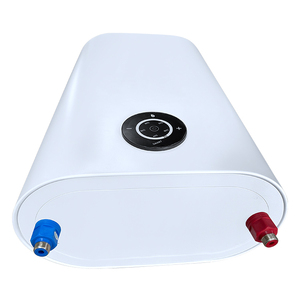 Scaldabagno Elettrico Verticale Sottile da 50L <span class=keywords><strong>con</strong></span> Doppio Serbatoio, Design Innovativo, per Doccia e Bagno, Ideale per Hotel - Product Image 6