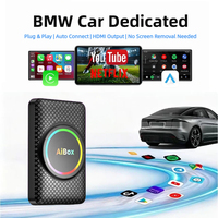 Caja CarPlay Inalámbrica para BMW con Sistema Android 14, 2GB+16GB, Descarga Cualquier Aplicación, YouTube/Netflix Integrados, Duplicación de Pantalla