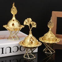 Boîte-cadeau d'encensoir à flux inversé Embrace Beauty Creative Ceramic Indoor Aromatherapy Advanced Sense of Arab Middle East