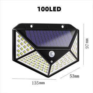 モダンLEDソーラーセンサーランプ3モードIP65防水屋外ガーデンライト - Product Image 2