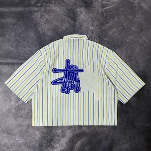 เสื้อยืดคอวีทรงหลวมสไตล์วินเทจสำหรับผู้ชาย ผ้าฝ้าย 100% คุณภาพสูง ถักทออย่างดี ระบายอากาศได้ดี แห้งเร็ว - Product Image 2