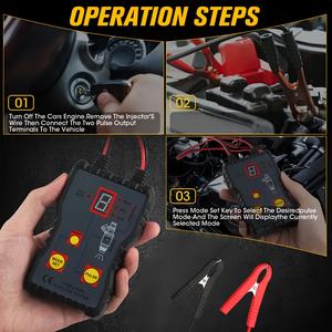 Probador de inyector de automóvil QA1105 Diagnóstico de inyector 12V Herramienta de prueba de inyector automático <span class=keywords><strong>CE</strong></span> - Product Image 6