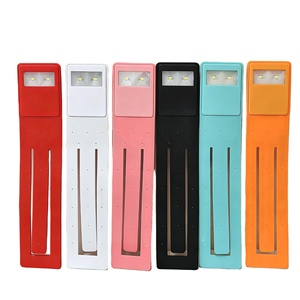 Nueva Lámpara de Lectura Recargable con Luz LED, Batería de Litio, Control por Botón, para <span class=keywords><strong>Kindle</strong></span>, Diseño Plano, Colores Rojo/Blanco/Negro - Product Image 3