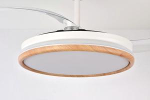 Top Rated Ceiling <b>Fan</b> Manufacturers Focus on OEM ODM Smart DC Motor Ceiling <b>Fans</b> <b>with</b> Integrated LED Light Kit - Product Image 3