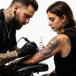 Baume Tatouage Professionnel Elite, Plusieurs Formats et Grammages, Baume de Soin Tatouage Personnalisé avec Logo pour Centres de Tatouage et Cosmétologie - Product Image 1