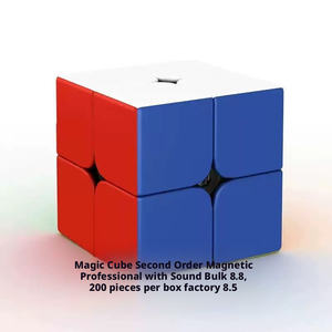 <span class=keywords><strong>Cubo</strong></span> de Velocidad Magnético y Luminoso Transparente 3x3x3 (2 y 3) con Imán Ajustable, Personalización DIY, Regalo Premium para Coleccionistas - Product Image 2