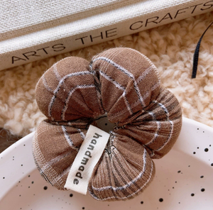 Bandeau en soie florale coréenne mignonne pour femmes, styles de queue de cheval pour <span class=keywords><strong>cheveux</strong></span> longs, bandeau floral coréen élégant - Product Image 4