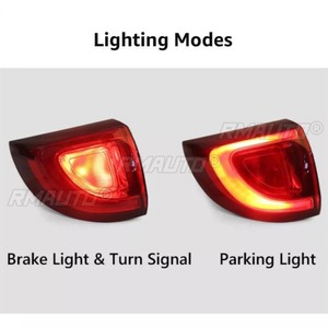 Left Right Rear <b>LED</b> Taillamp Tail <b>Lights</b> Assembly Wide <b>Light</b> <b>Corner</b> Lamp For Chrysler Pacifica 2017-2020 68229028AD CH2805113 - Product Image 6