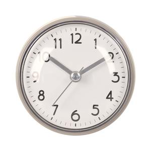 Mini 7cm <span class=keywords><strong>horloge</strong></span> à Quartz aiguille Anti-buée verre étanche abstrait salon cuisine <span class=keywords><strong>salle</strong></span> <span class=keywords><strong>de</strong></span> <span class=keywords><strong>bain</strong></span> toilette <span class=keywords><strong>horloge</strong></span> murale <span class=keywords><strong>ventouse</strong></span> - Product Image 2