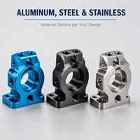 Composants de module linéaire de précision usinés sur mesure en acier inoxydable/aluminium par CNC de Shenzhen
