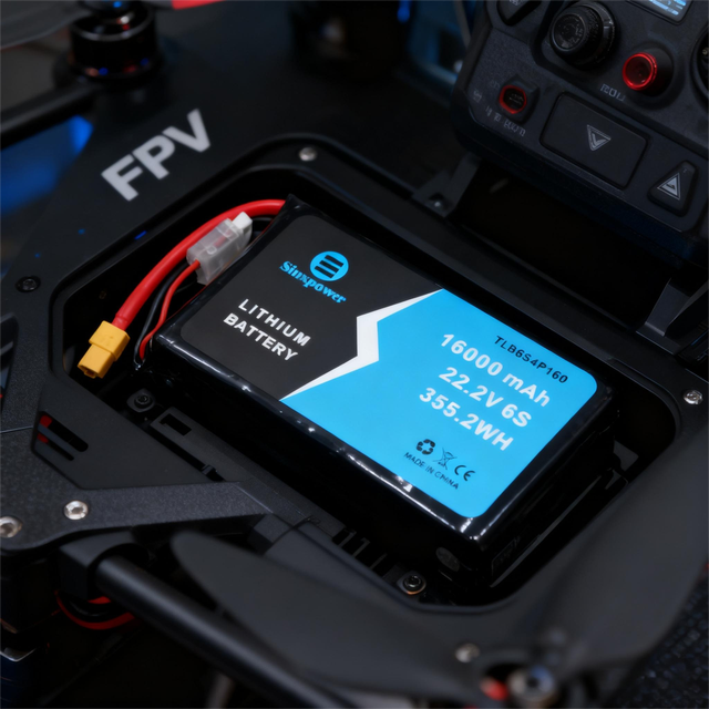 Sinxpower 2S 4S 6S4P Solid State Battery Pack INR21700 16000mah 20C 800 Cycles for Ampace 7 10inch FPV Drone