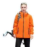 Fabrication sur mesure en usine Manteau de printemps à capuche Veste Imperméable Coupe-vent Vestes d'extérieur pour hommes Soft Shell Sports