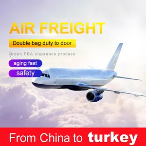 Professional ddp ddu air freight forwarder china to turkey china shipping agent