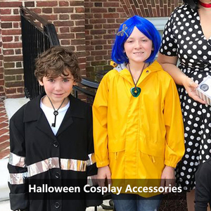 Accesorios de Disfraces de Halloween, Pinza para el Cabello con Forma de Libélula, Collares, Joyería Unisex de Plástico Negro para Fiestas de Disfraces - Product Image 6