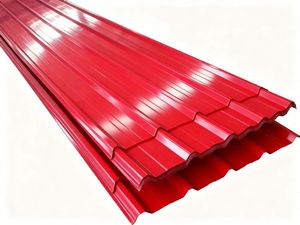 Tôles de toiture en <span class=keywords><strong>acier</strong></span> ondulé prélaqué Z90 Z275, calibre 22, 26, 28, vertes - Product Image 6