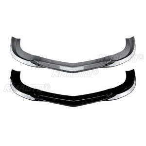 For Mercedes Benz C-Class C63 AMG W204 2007-2010 Body Kit Front Bumper <b>Diffuser</b> Front Bumper Spoiler Protector <b>Car</b> Accessories - Product Image 6