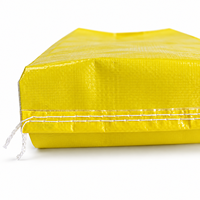 Sacs d'emballage en PP tissé laminé en film BOPP avec impression couleur personnalisée pour farine de blé et riz, 5kg, 10kg, 25kg, avec poignée perforée