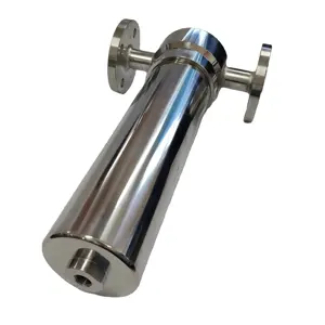 0.1 0.2 micron Quick open straight flow inline stainless steel Air Filter with Clamp connection 5/10/20/30 inch