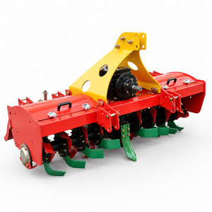 Motoculteur rotatif monté sur tracteur, machine agricole robuste, cultivateur rotatif, rotavator - Product Image 1