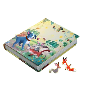 Sang trọng tùy chỉnh A4 bìa cứng Coloring in ấn cuốn sách, tùy chỉnh đầy đủ màu sắc lật sang trọng Bìa Cứng in ấn cuốn sách - Product Image 1