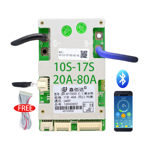 Hệ thống quản lý pin <span class=keywords><strong>BMS</strong></span> JBD thông minh <span class=keywords><strong>Li</strong></span>-<span class=keywords><strong>ion</strong></span> 48V <span class=keywords><strong>20A</strong></span> 13S/16S Lifepo4 10S 36V 60A/80A cân bằng cho bộ pin 18650 - Product Image 1