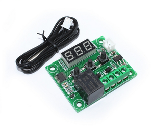 W1209 DC 12V Calor Cool Temp Termostato Interruptor De Controle De Temperatura Controlador Termômetro Thermo Controlador <span class=keywords><strong>50CM</strong></span> - Product Image 1