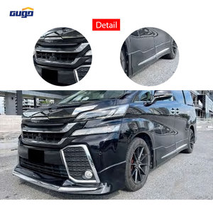 Nouveau pare-chocs avant/arrière GUGO pour Vellfire 30 (2015-2018) en plastique à visser, ajustement universel, résistance aux UV/corrosion - Product Image 4