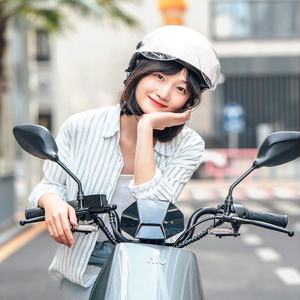 <span class=keywords><strong>Casco</strong></span> de Motocicleta Eléctrico Billionsports Modelo 101M, Certificado por la CCC, ABS+EPS, Duradero, Ligero, Unisex, Media Cara - Product Image 2