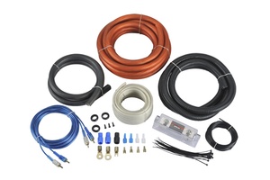 Kit di cablaggio amplificatore prezzo di fabbrica cina Car Audio OEM Brand <span class=keywords><strong>RCA</strong></span> PVC giacca OFC conduttore cavo amplificatore per auto - Product Image 2