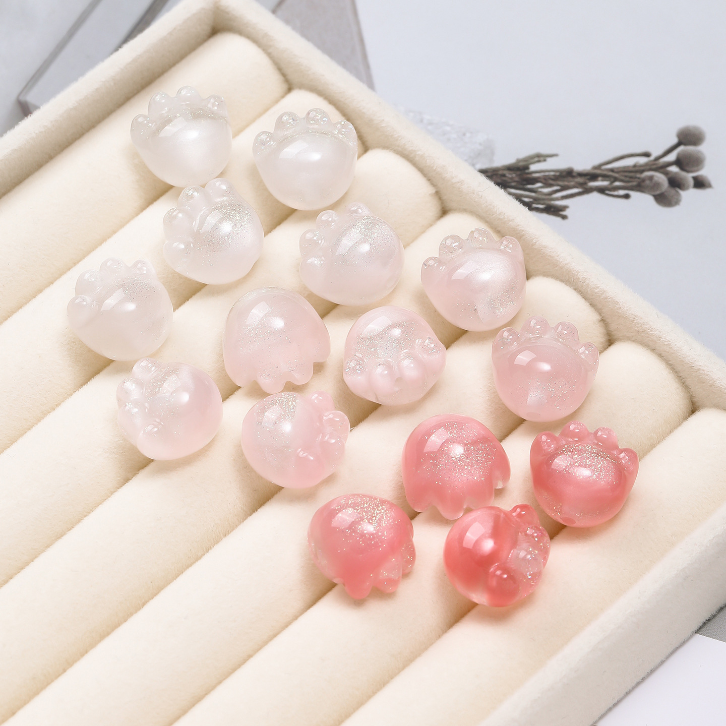 Le blanc devient rose