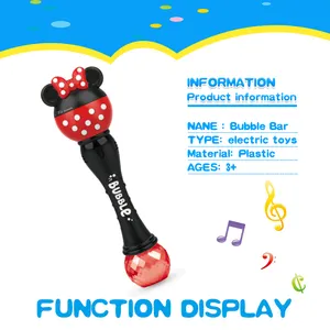 Princess Bubble Blower Bubble Maker Maschine mit Licht und Musik Automatische Bubble Wands für Kleinkinder