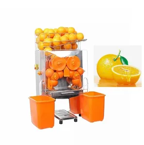 Commerciële Automatische Roestvrijstalen Vruchtensapmachine Voor Thuisgebruik Restaurants Boerderijen Verplettert Sinaasappels Sappen Ze Efficiënt