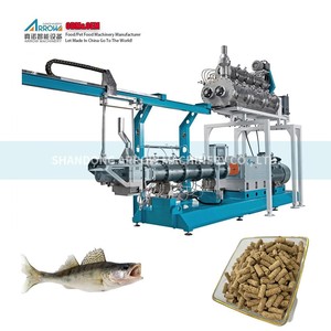 Fish Feed Extruder Automatic Production Line Fish Floating Feed Making Machine Sinking Aquatic Feed Production Line - Product Image 1
