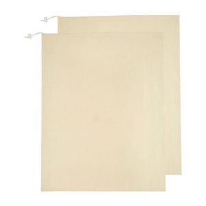 Extra Large Heavy Duty Natural Cotton <b>Canvas</b> Unisex Rope Handle Laundry <b>Drawstring</b> <b>Bags</b> with <b>Drawstring</b> Space Saving - Product Image 2