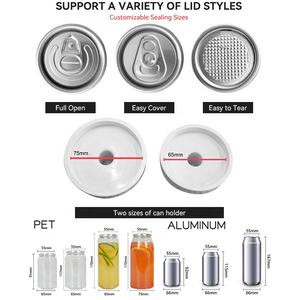 FEST Non Rotary <span class=keywords><strong>Can</strong></span> Seamer Boba Sealing Machines Bubble Tea <span class=keywords><strong>Machine</strong></span> <span class=keywords><strong>Can</strong></span> <span class=keywords><strong>Sealer</strong></span> lattine di birra in alluminio macchine per inscatolamento - Product Image 2
