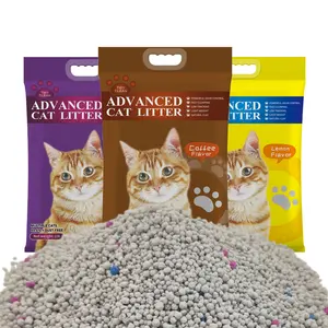 Factory Price Pet Grooming Products 10L Tofu Odor Control Bentonite Cat Litter For Cat Litter Box