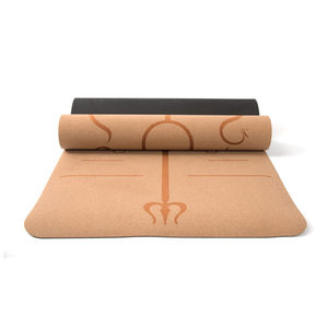 Tapete <span class=keywords><strong>de</strong></span> <span class=keywords><strong>Yoga</strong></span> <span class=keywords><strong>de</strong></span> Corcho y TPE Ecológico <span class=keywords><strong>de</strong></span> Alta Calidad, Antideslizante, Absorbente <span class=keywords><strong>de</strong></span> Sudor, Transpirable y Duradero <span class=keywords><strong>para</strong></span> <span class=keywords><strong>Yoga</strong></span>, Pilates y Hot <span class=keywords><strong>Yoga</strong></span> - Product Image 6